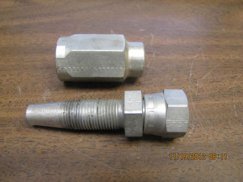 NEW NO NAME PH-30 HYDRAULIC FITTING 1/2 x 2W R2 NO-SKIVE 1/2&#034; X 2W 34-42