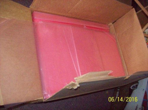 10&#034; x 17&#034; Anti-Static 2 Mil Pink Poly Bags (Case of 2400) Electronic Components