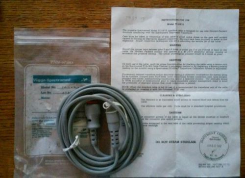 Viggo-Spectramed HP Monitoring Cable Model TC-HP-12, New