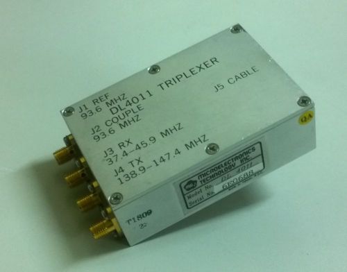 MICROELECTRONICS DL4011 TRIPLEXER (#1684)