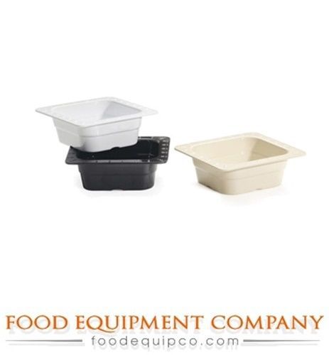 GET Enterprises ML-157-IV One Sixth Size Melamine Food Pan 2 1/2&#034; Deep Ivory...