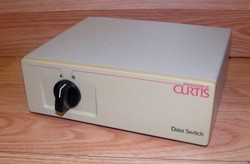*Untested* Curtis Manufacturing Company (DS-1) Printer Data Switch (P46E) *READ*