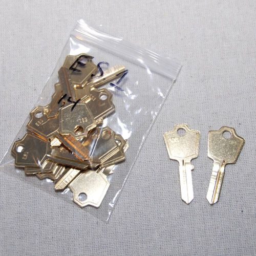 Locksmith - Lot of 14 ES1 Brass Key Blanks
