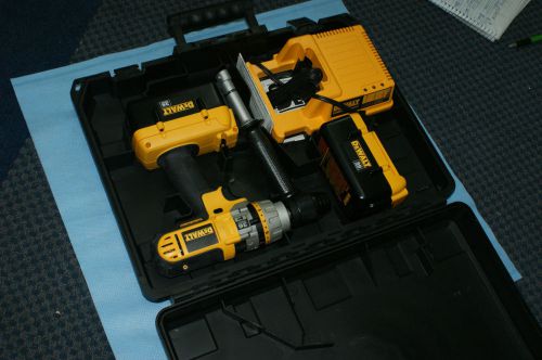 DEWALT DC901 36V DRILL WITH 2 BATTERIES-CHARGER AND CASE