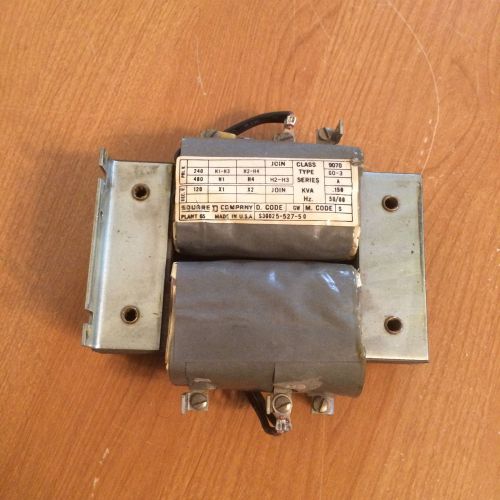 New Square D 9070GO3 .150KVA Transformer Series A