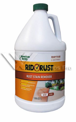 American hydro systems 2662-gl rid o&#039;rust liquid stain remover for sale
