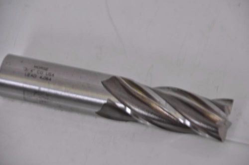 MORSE CUTTING TOOLS 3/4&#034; End Mill Cobalt 4 Flute 3/4&#034; Shank 4&#034; OAL Single End