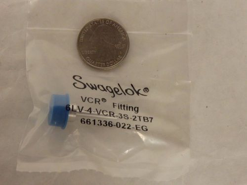 Swagelok 6LV-4-VCR-3S-2TB7 Short Tube Butt Weld Glands 1/4&#034; VCR (D6)