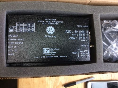 GE Security, VDT1411OMWD Digital Video Transmitter / Data Transceiver, MM Laser