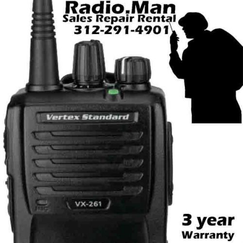 Vertex Standard by Motorola VX-261 UHF 450-512 5-Watt 16Ch: VX231 CP200 BPR40