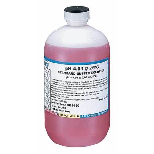 Oakton wd-00654-00 ph 4.01 buffer, 500 ml bottle for sale