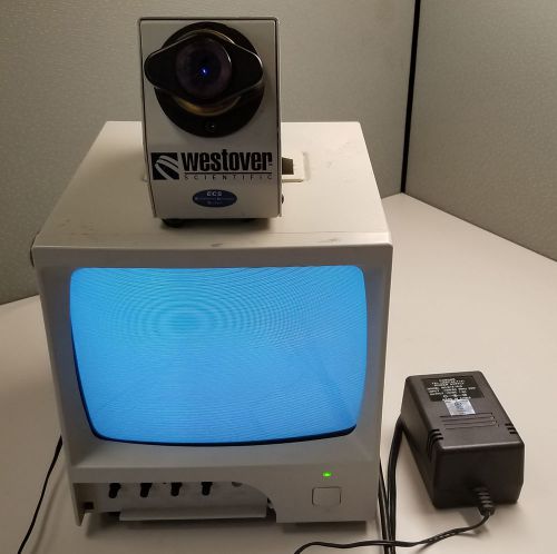 Westover fv-400 video fiber microscope with 12&#034; monitor for sale