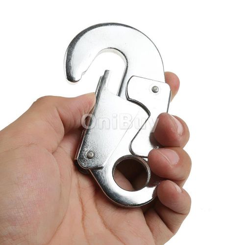 Safety Self Locking Snap Hook Fall Protection Rock Climbing Rappel Carabiner