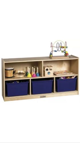 ECR4Kids 5 Compartment Birch Storage Cabinet  24&#034;  Natural