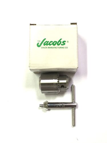 JACOBS 1BM 3/8-24 Stainless Steel Drill Chuck K1M KEY 33385