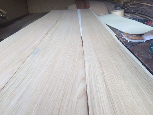 Wood White Oak  Quarter 111X9,10,11  total 3 pcs  RAW VENEER N1092.