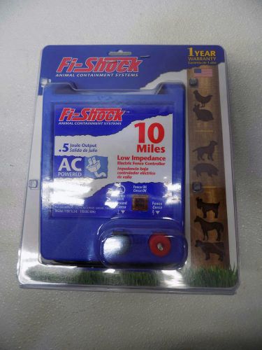 Fi-Shock 10Mile Low Impedance AC Power Electric Fence Charger (EAC10M-FS)