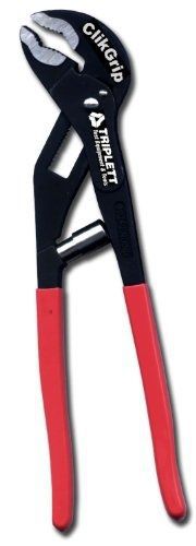 Triplett ClikGrip TT-220 Auto-Adjusting Water Pump Pliers, 7-inch