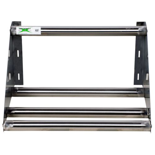 22&#034; wall mounted tubular rack shelf for sale