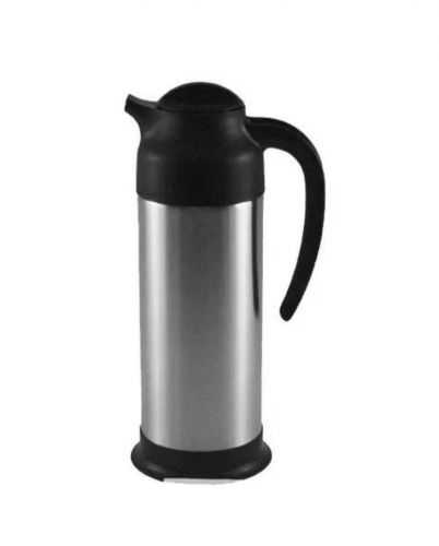 Update International SV-100 33 Oz Black Insulated Stainless Steel Creamer