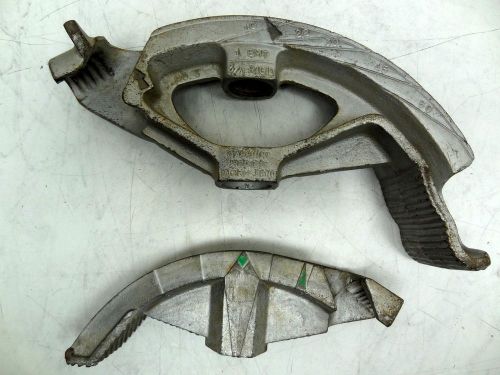 Benfield no. 3 1&#034; emt 3/4&#034; ridgid pipe bender &amp; greenlee no. 812 5&#034; stub bender for sale