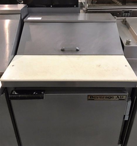 Great buy! beverage air 27&#034; 1 door refrigerated sandwich prep table great buy!! for sale