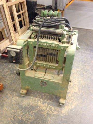 dodds dovetail machine