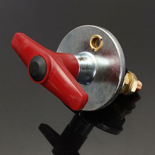 12V-60V Fixed Handle Key Battery Isolation Cut Off Switch Car Marine