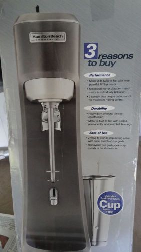 Hamilton beach hmd200 bar drink mixer - 120v - 410hmd200 - 2 cups included!! for sale