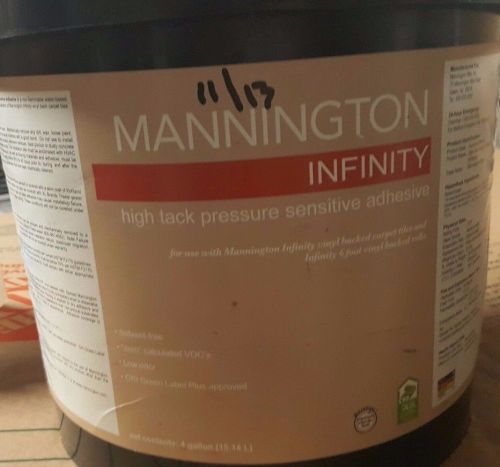 mannington infinity high tack pressure sensitive adhesive 4 gal