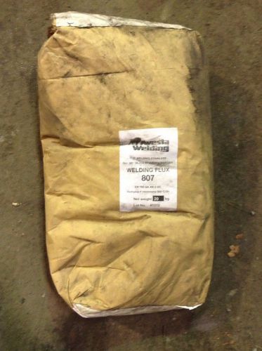 Avesta welding 807 submerged arc welding flux for stainless steel 44lb bag- nib for sale