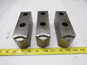 Daco 05-201466 lathe chuck top jaws 5-3/4&#034; x 2-3/8&#034; x 1-3/4&#034; lot of 3 for sale
