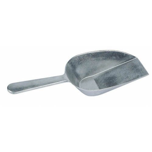 Winco ASFB-16, 16 oz Aluminum Candy Scoop Flat Bottom