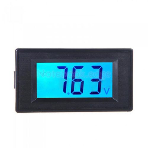 DC7.5-20V Digital LED Power Guage Volt meter Digital Voltmeter Panel Test