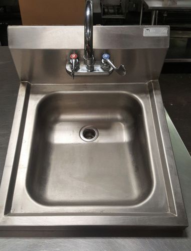John Boos Stainless Steel Commercial Hand Sink Wall Mount