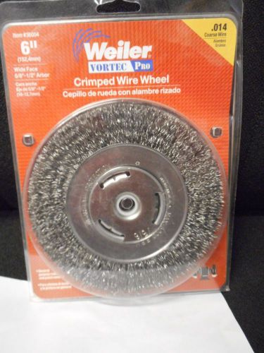 Vortec Crimped Wire Wheel Brush,No 36004,  Weiler Corp