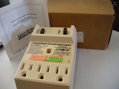 Genuine TRC (E-86600) Ground Fault Circuit Interrupter w/ Shock Shield