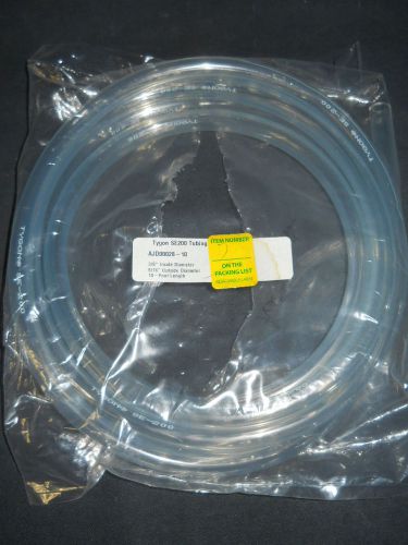 10ft 3/8&#034; ID x 9/16&#034; OD Tygon SE200 Clear Flexible Tubing, AJD00028