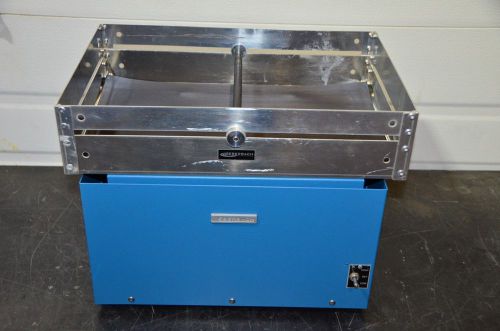 Eberbach e6010 dual speed reciprocal shaker 18x12x4&#034; box carrier &amp; (1) bar clamp for sale