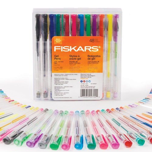 167826 Fiskars Gel Pen Set, 48-piece...