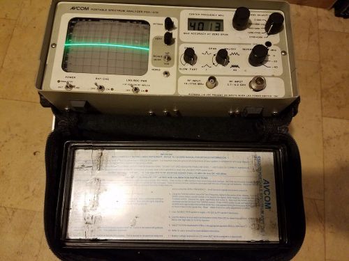 Avcom PSA-37D Portable 1 MHz to 4.2 GHz Spectrum Analyzer