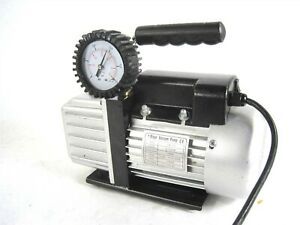 HFS TW-1A 2 CFM Single Stage Rotary Vane Vacuum Pump 1/6HP 2.4CFM 72l/min 250ml