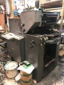 HEIDELBERG Printmater 2 color press