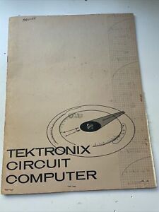 VTG Tektronix Circuit Computer TEK 003-023 1961 Manual