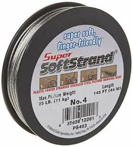 Soluciones para colgar tamao n. ° 4 Super Softstrand revestimiento de vinilo...