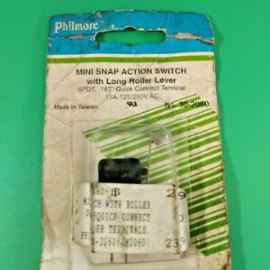 PHILMORE 30-2060 MINI SWITCH SPDT 15A-125/250V AC