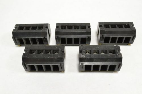 LOT 5 GENERAL ELECTRIC 0183B4583P1 GE TERMINAL BLOCK ASSEMBLY 8 SCREW B238966