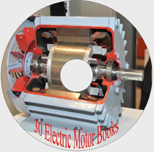 How to Repair AC DC Motors – 30 Books on CD