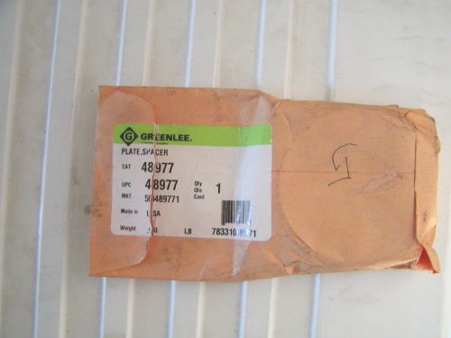 Greenlee Spacer Plate Tool #48977