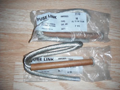 MCGRAW-EDISON COOPER FL11N150R FUSE LINKS 150AMPS, TYPE N